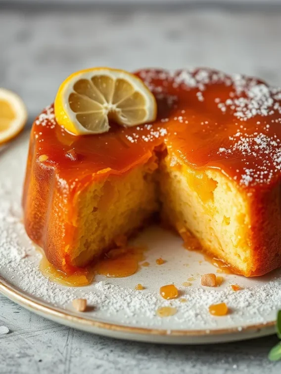 Bizcocho de Limón y Almendras