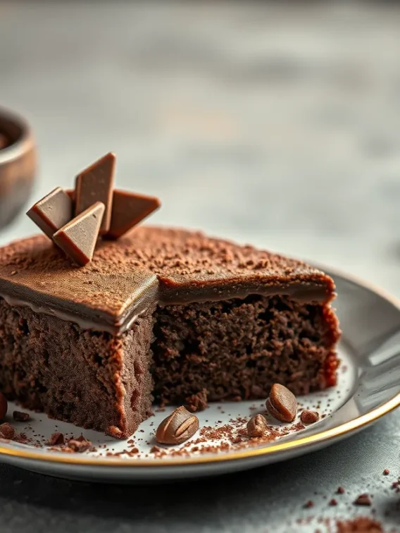 Bizcocho de Chocolate Sin Gluten