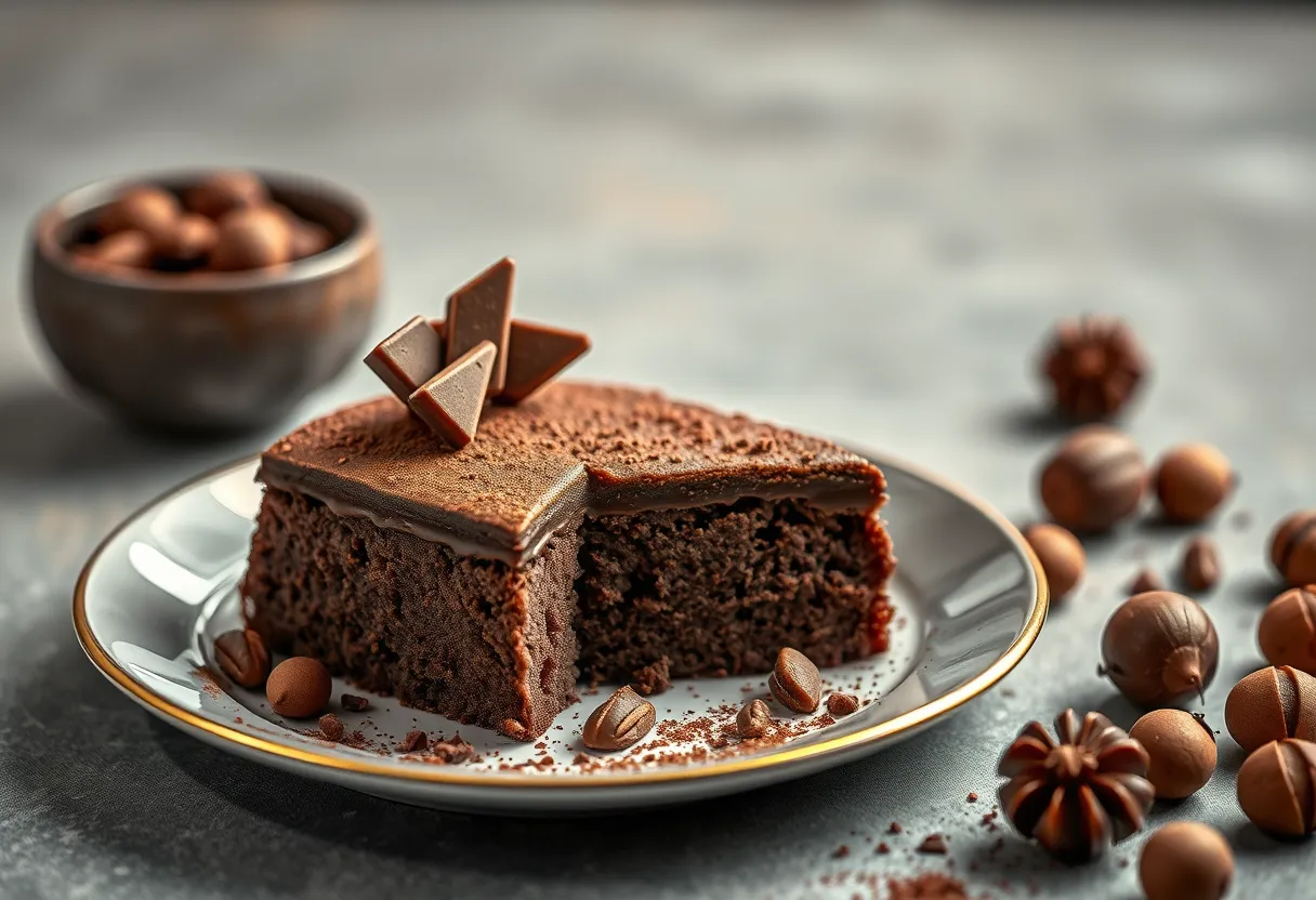 Bizcocho de Chocolate Sin Gluten