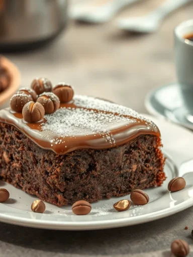 Bizcocho de Chocolate y Nueces