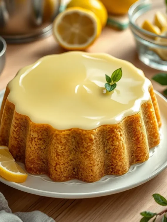 Bizcocho de Limón Esponjoso