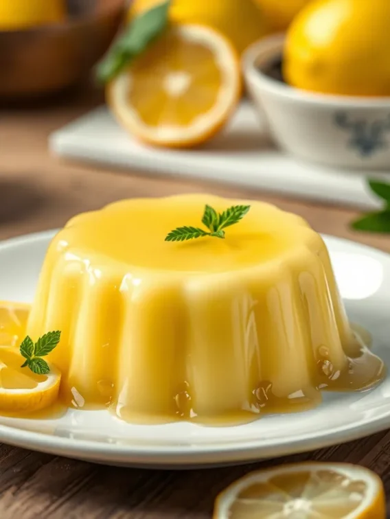 Bizcocho de Limón Glaseado