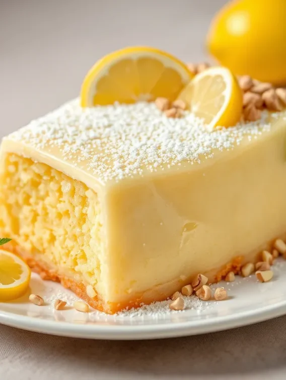 Bizcocho de Limón y Nueces