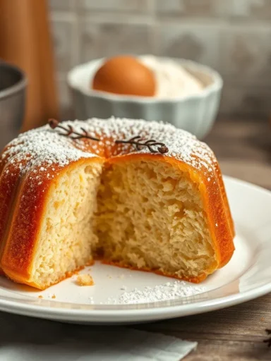 Bizcocho de Vainilla