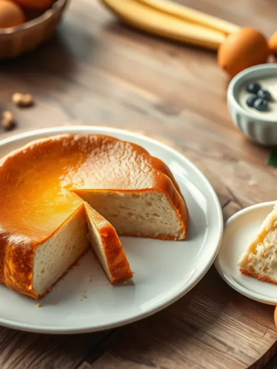 Bizcocho de Yogur Sin Huevo