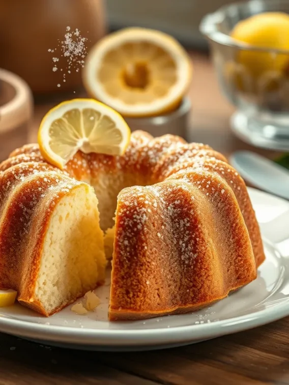 Bizcocho de Yogur Sin Levadura