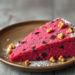 Bizcocho integral de plátano y nueces