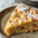 Bizcocho integral de plátano y nueces